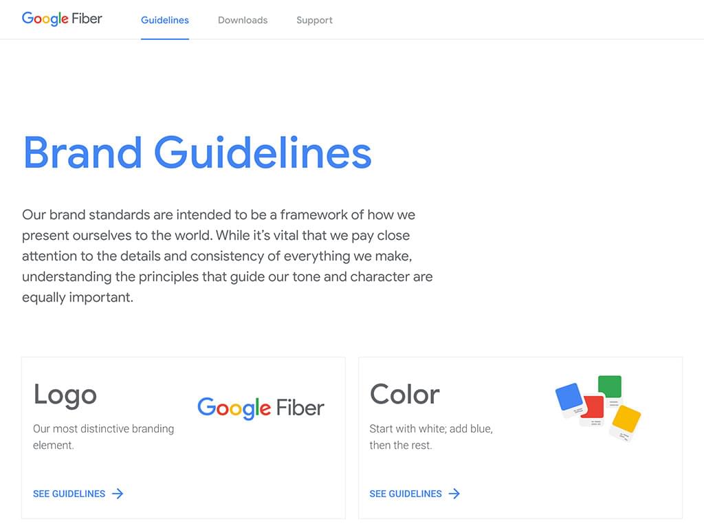 Google Fiber Brand Guidelines